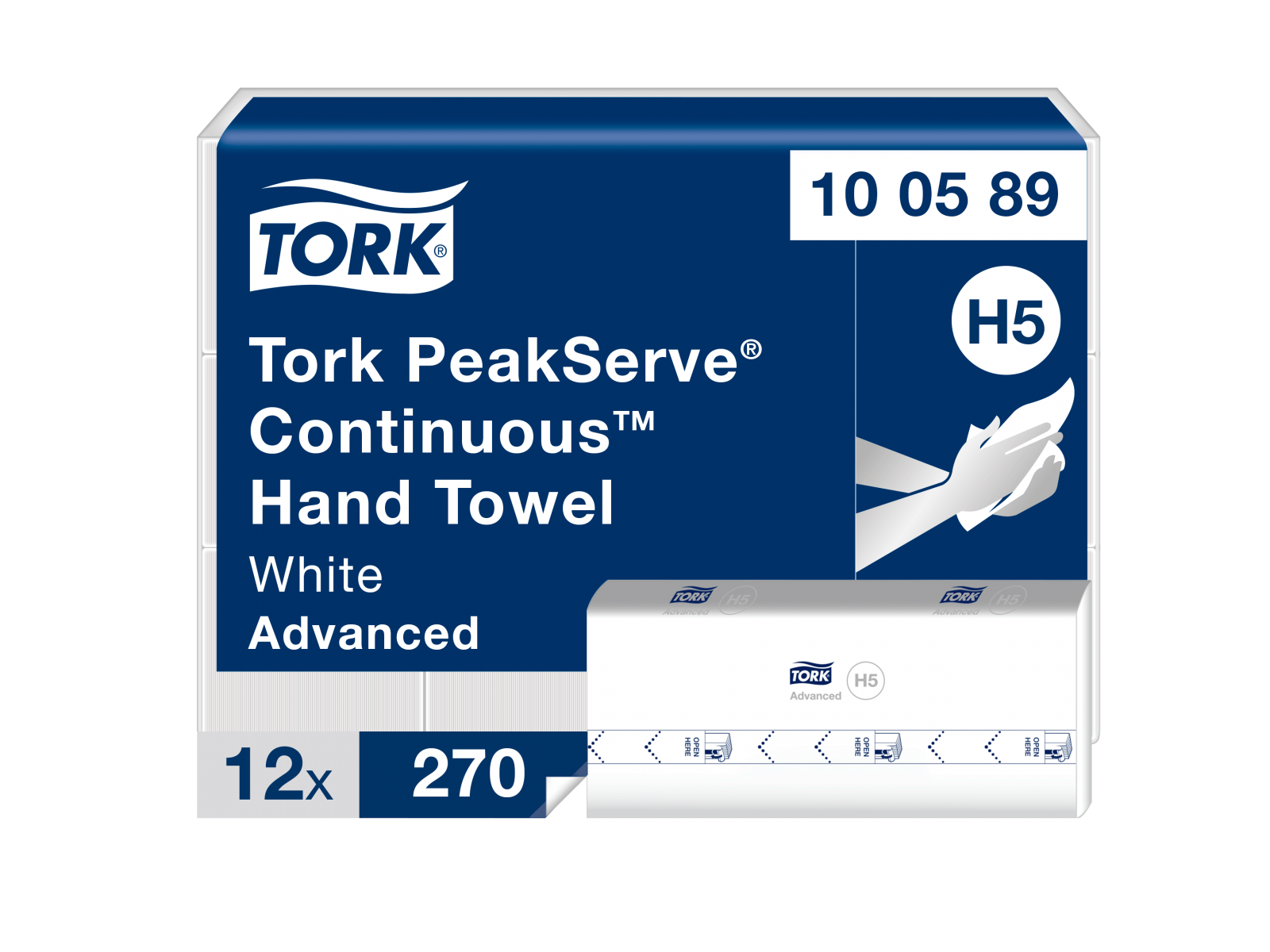 Ręcznik Peakserve Tork 100589 H5 Advanced Miękki